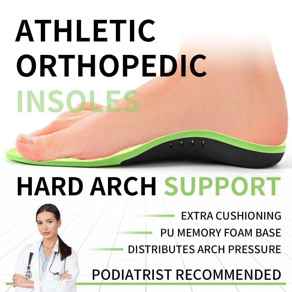 Orthopedic Insoles Sport Shoes Sole For feet Arch Foot Pad X/O Type Leg Correcti