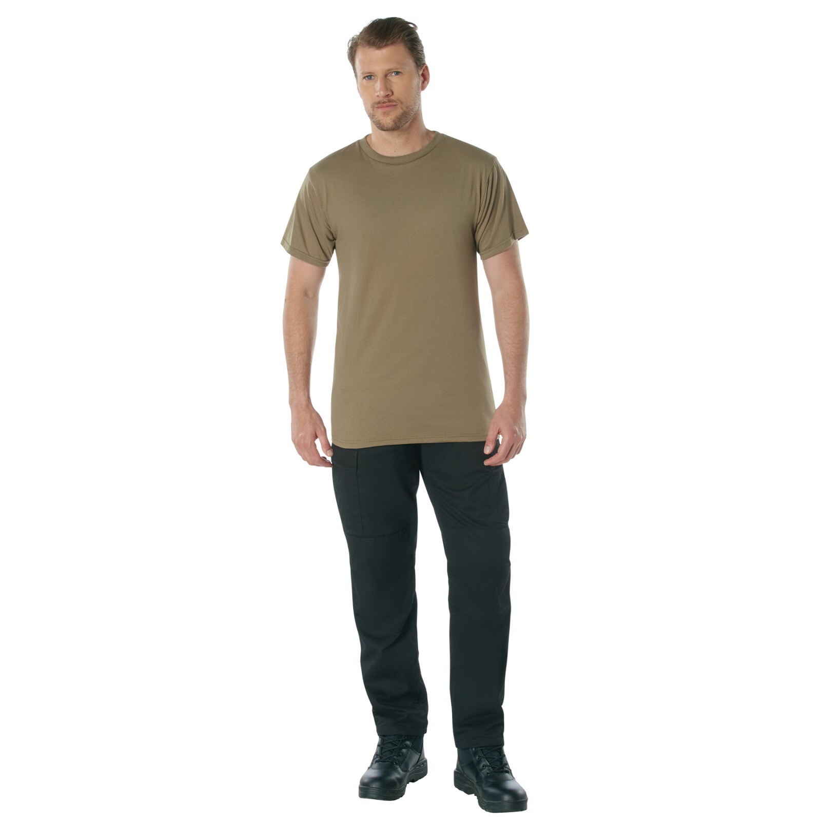 Men’s AR 670-1 Coyote Brown T-Shirt – Compliant w/ MultiCam & OCP Uniforms