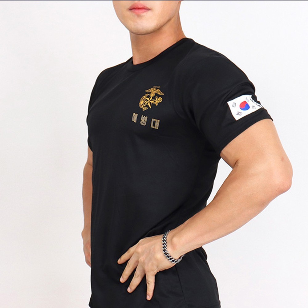 KOREA Marine Corps ROKMC T-Shirt | Cool Dry Military Training Tee S-4XL