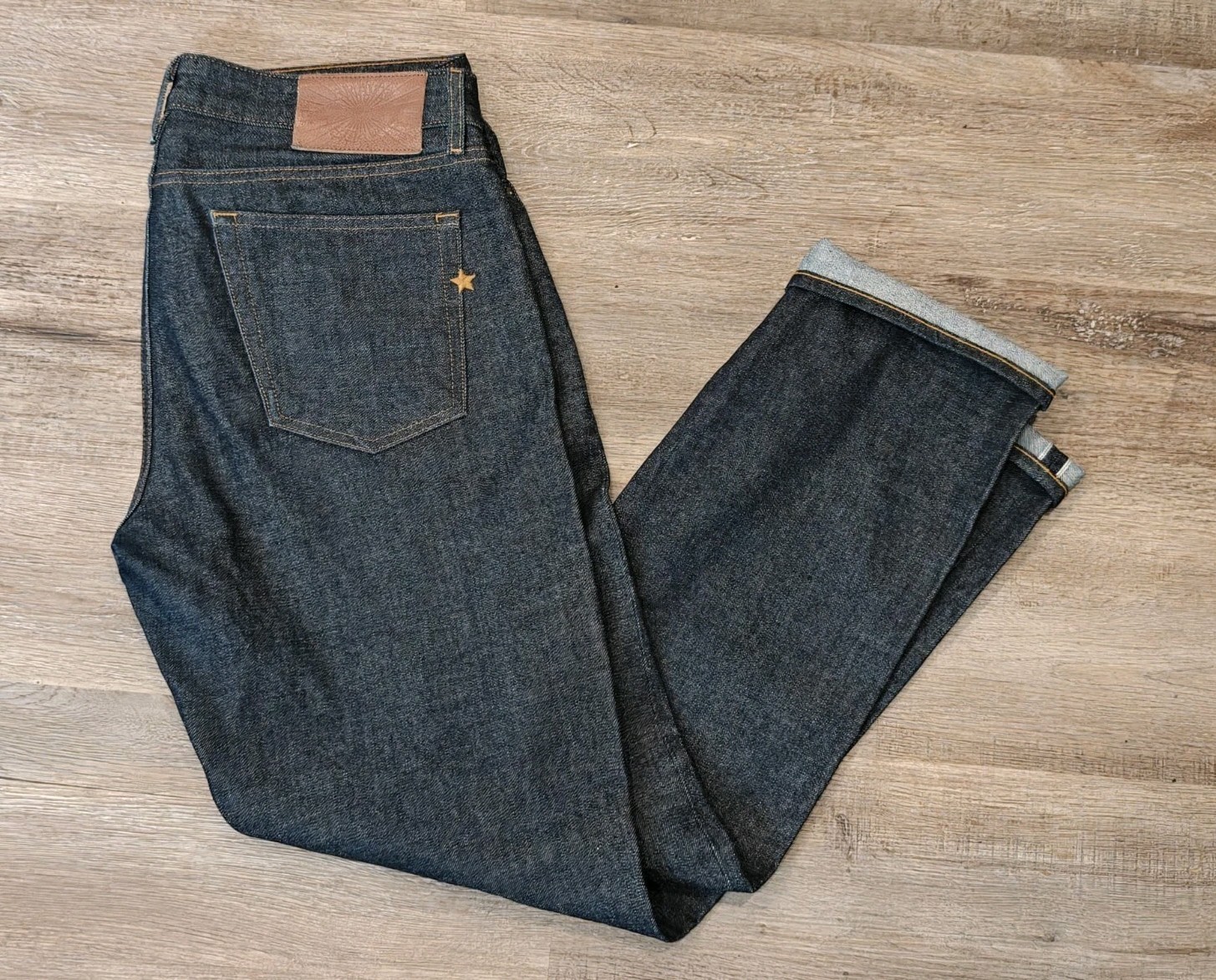Brave Star Strongman Fit Cone Mills Selvedge Denim Jeans Size 35