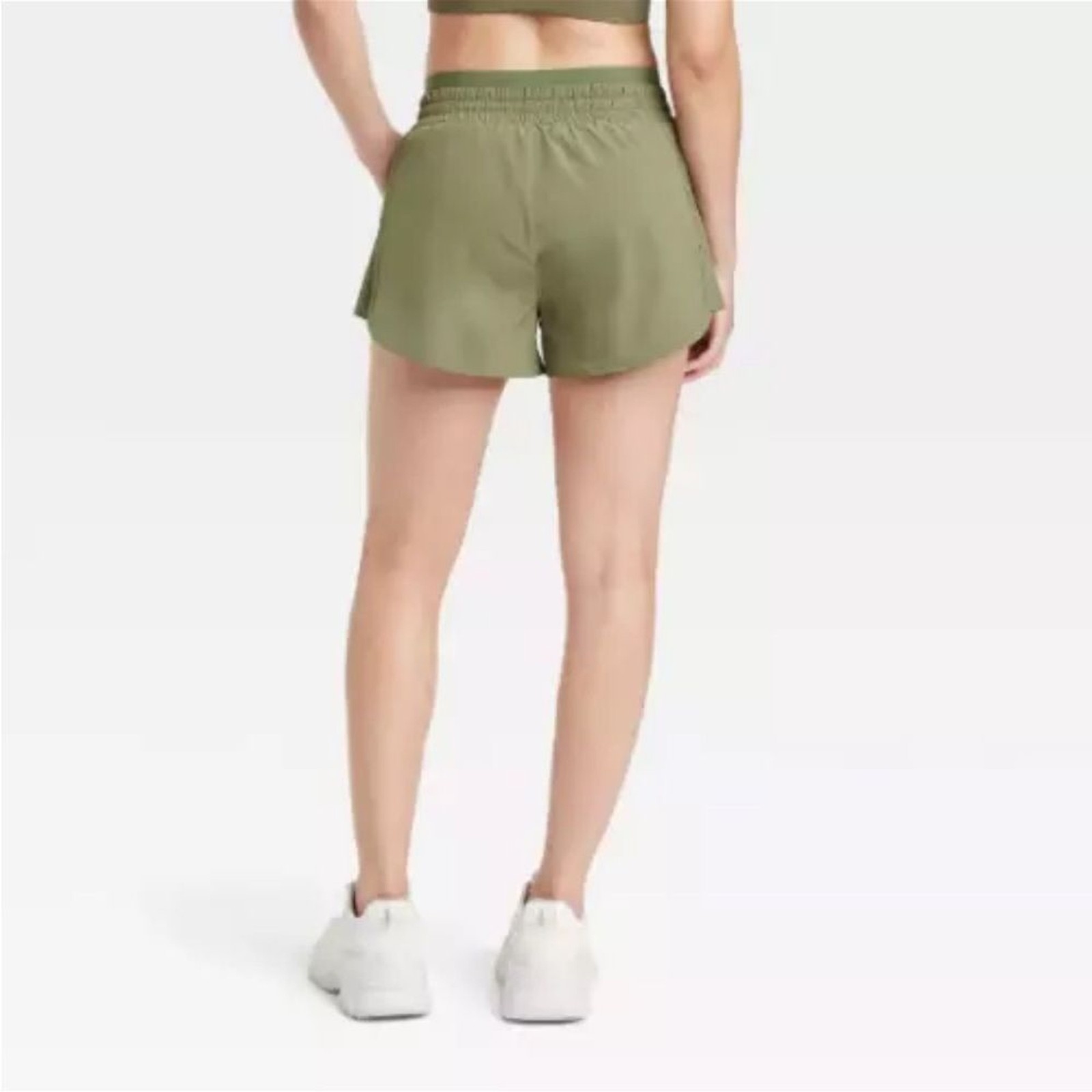 JOY LAB Shorts Xsmall black green 2 pairs Highrise Pleated Side