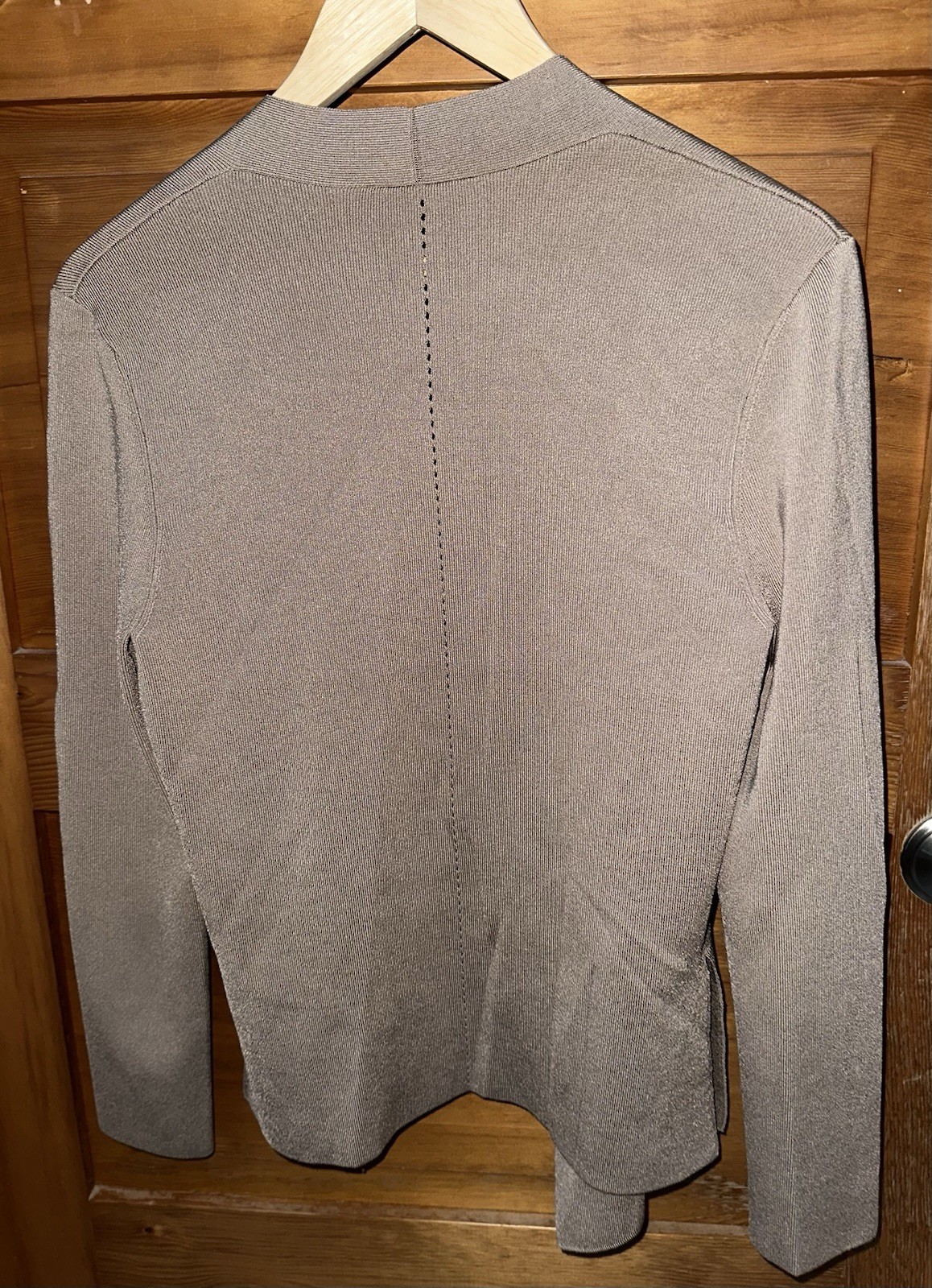M.M.Lafleur The Woolf Jardigan in Taupe Tan Beige Knit Jacket Cardigan S NWOT