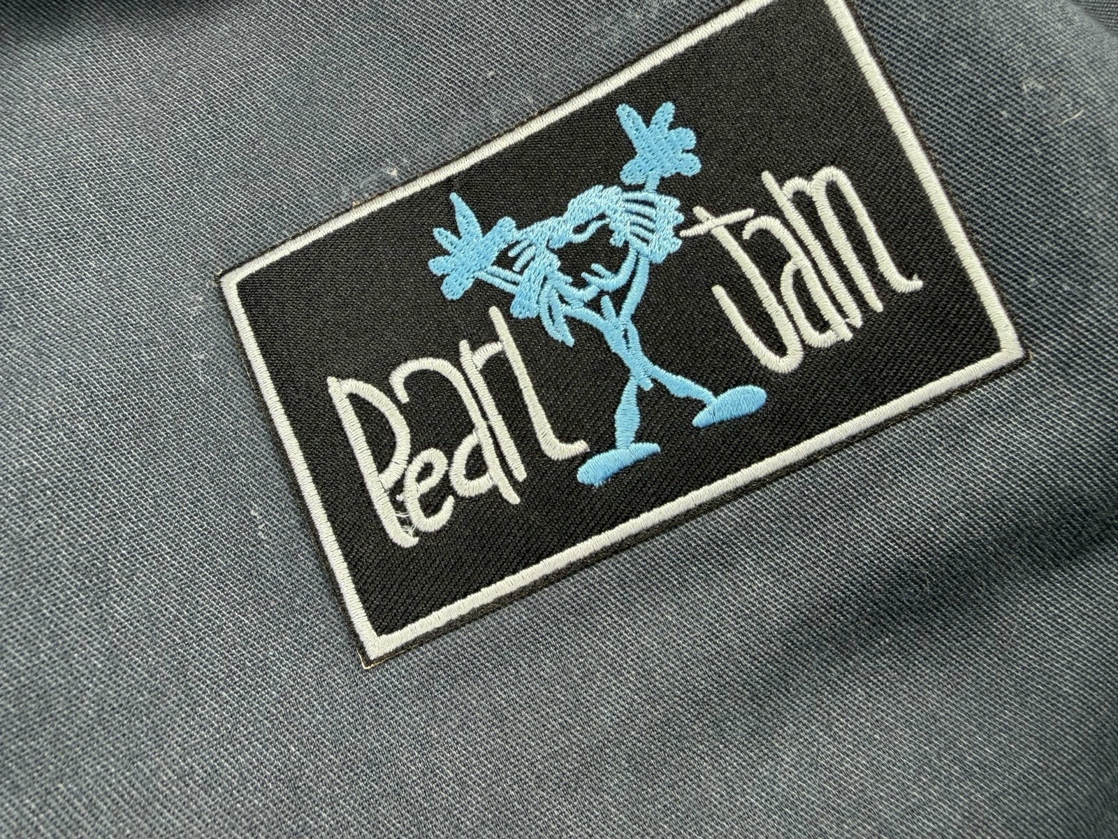 Vintage Pearl Jam Mechanic Work Delivery Jacket Gray | M