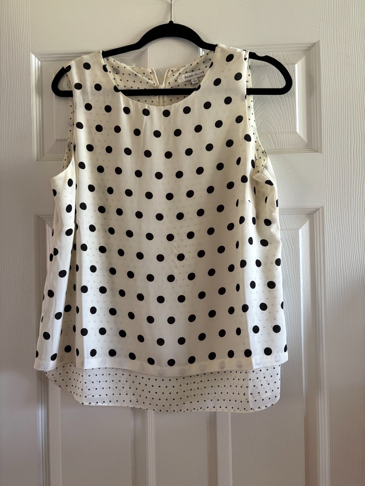 rose olive top large