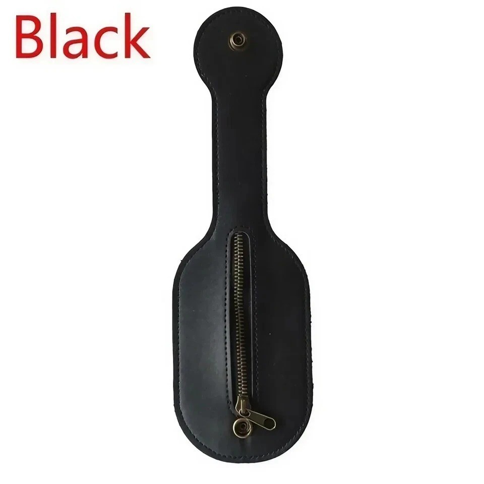Men Leather Coin Purse Outdoor Utility Self-Defense Multi-Tool Wallet Women