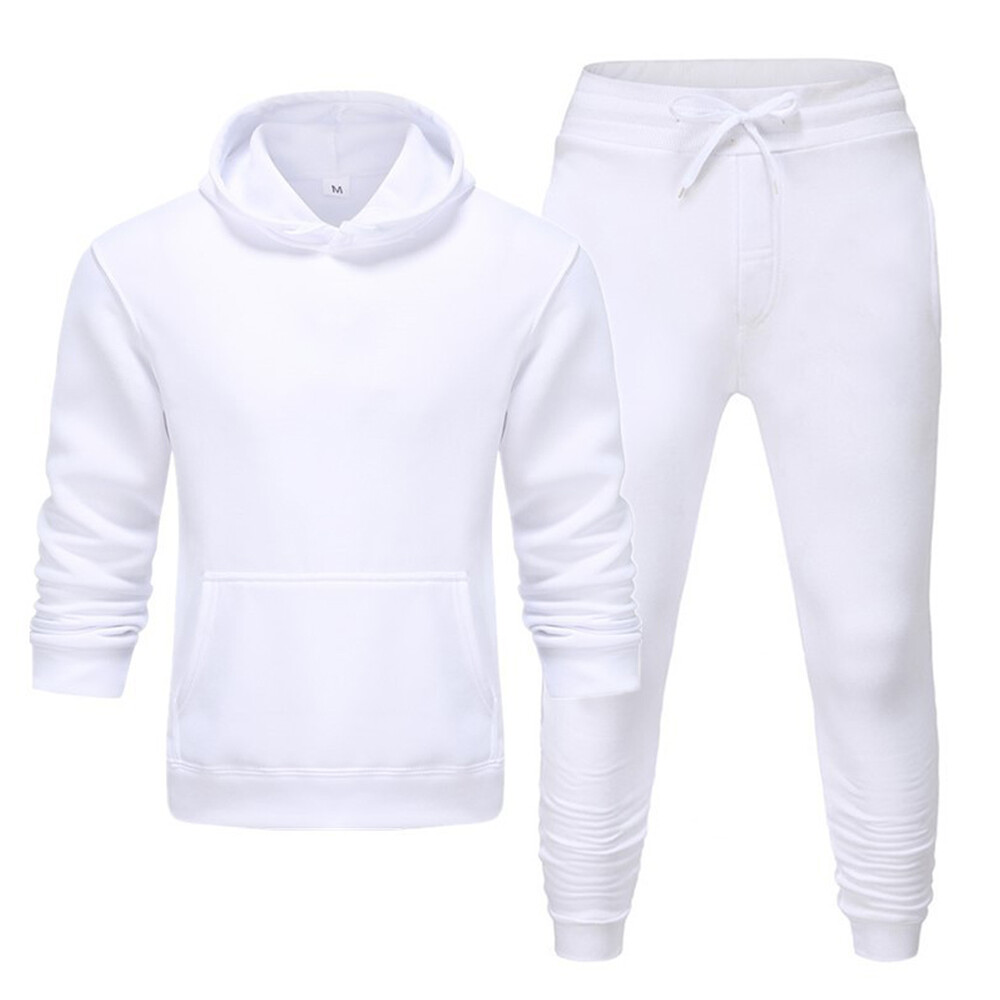 Men Women Tracksuit Pullover Hoodie Pants Sports Set Jogger Sweatsuit Loungewear