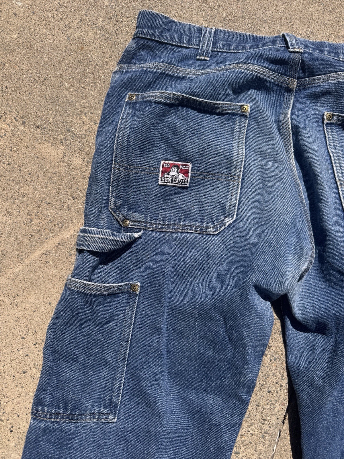 Ben Davis Carpenter Jeans Faded Indigo 31×29