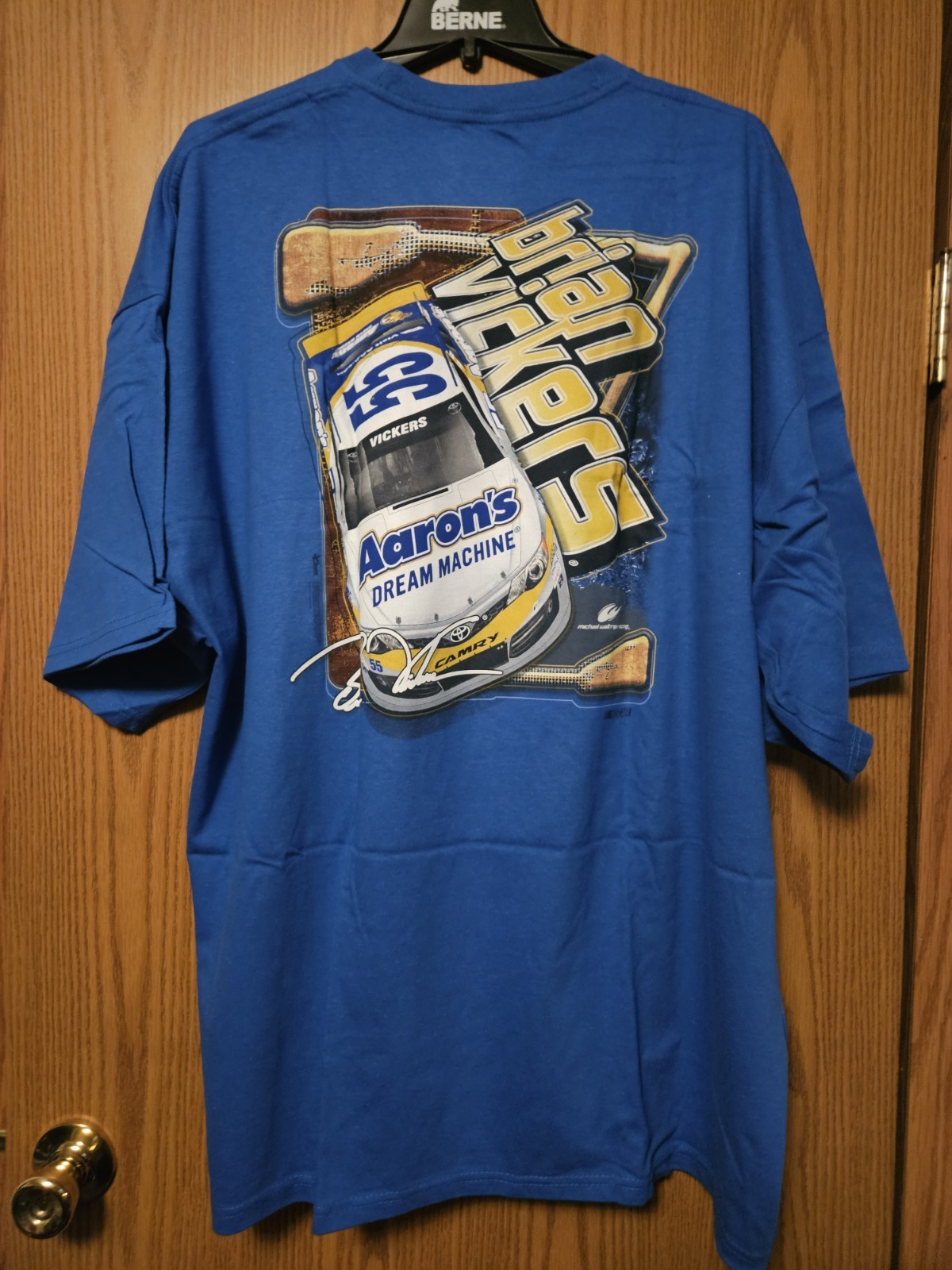 Brian Vickers Aaron’s Dream Machine Chase T-shirt Men’s Size 3XL. Brand New!