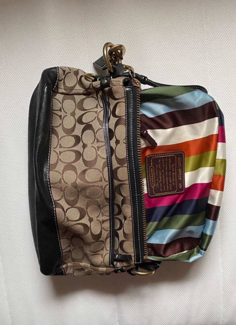 Coach Legacy 65th anniversary turn lock shoulder bag