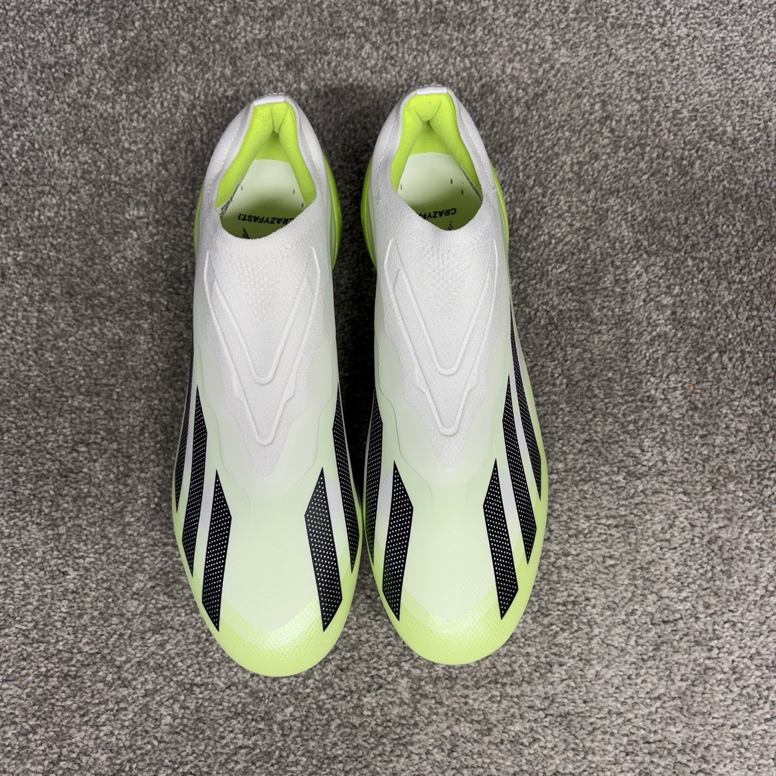 Adidas X Crazyfast.1 FG Laceless Soccer Cleats Men’s 5 Women’s 6 Rush GY7378