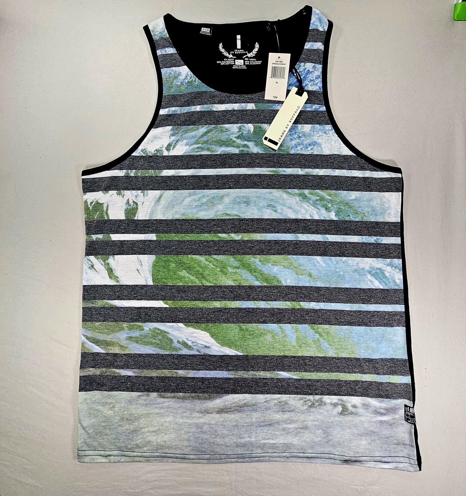 Jeans by Buffalo Spruce Combo Tank Top. Size XL Beachy