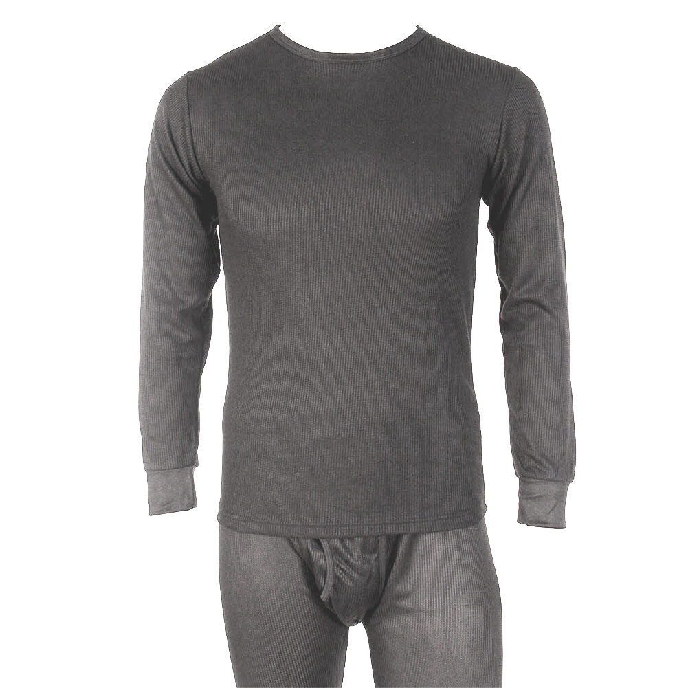 Knocker Men’s Thermal Underwear Waffle Knit Long John Top and Bottom 2 PC Set