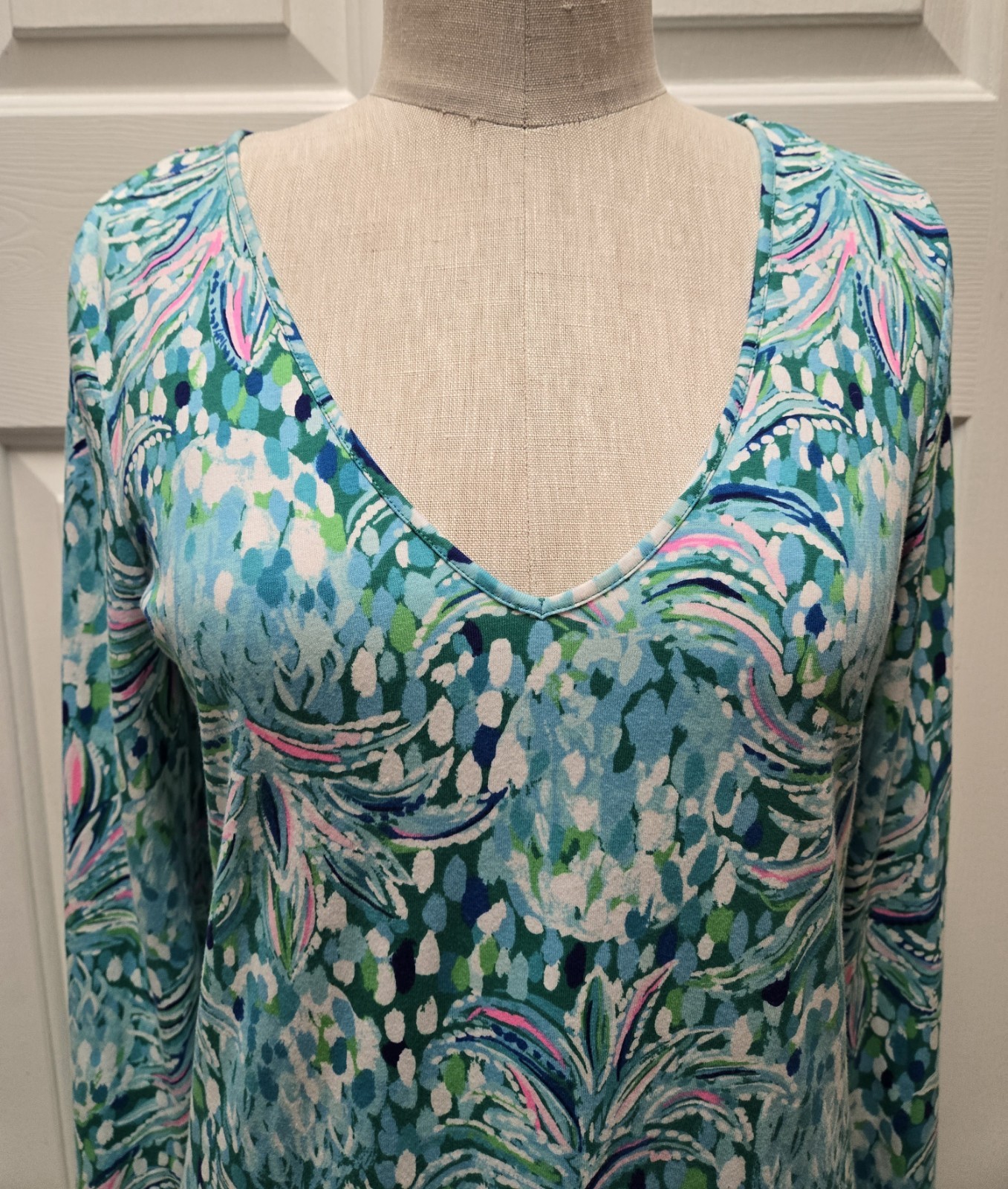 Lilly Pulitzer Davie Dress, Emerald Isle, Pineapple of My Eye, Size Medium