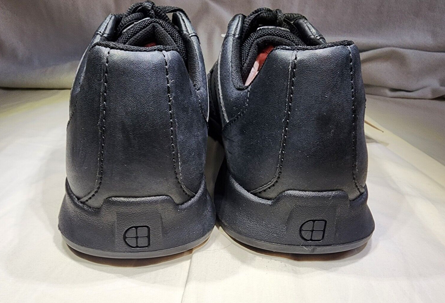 Shoes For Crews Freestyle II 38140 Work Sneaker Black Water Resistant Men Size 8