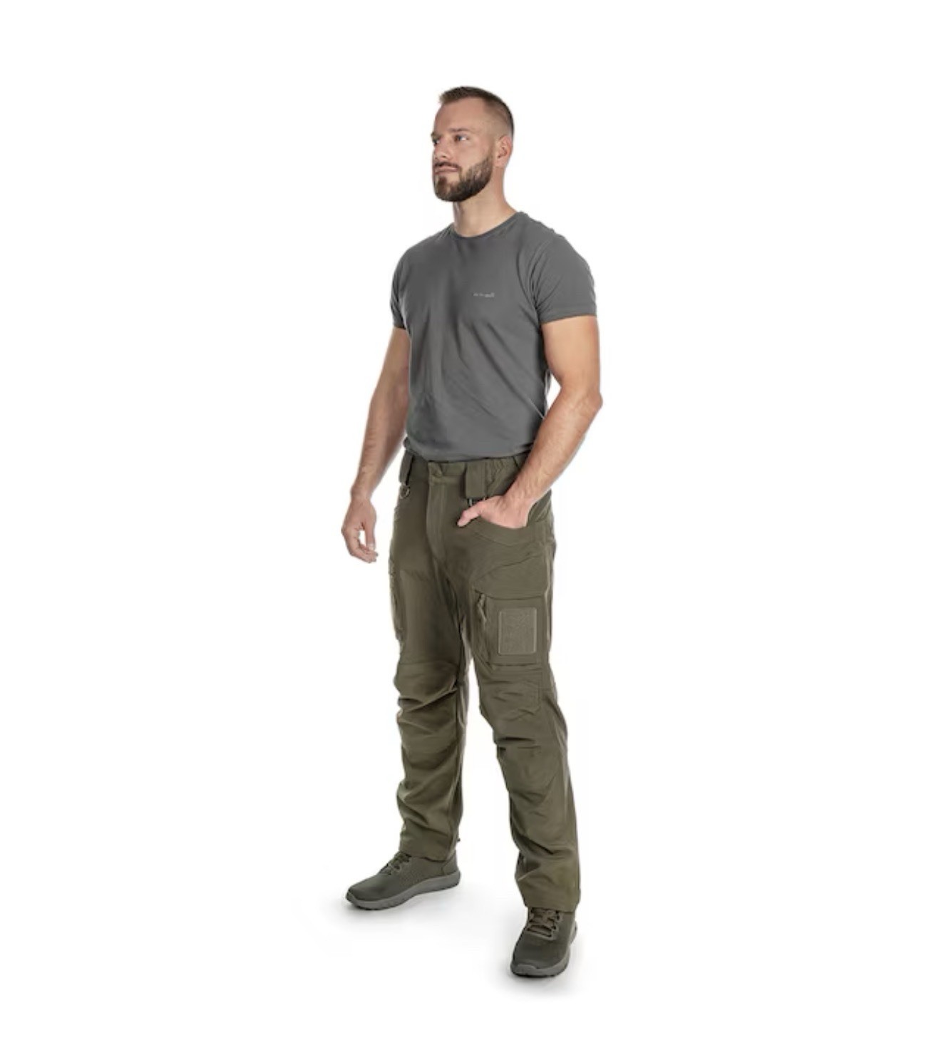 Mil-Tec Assault Softshell Pants Outdoor Tactical – Ranger Green – Size XL – NWT