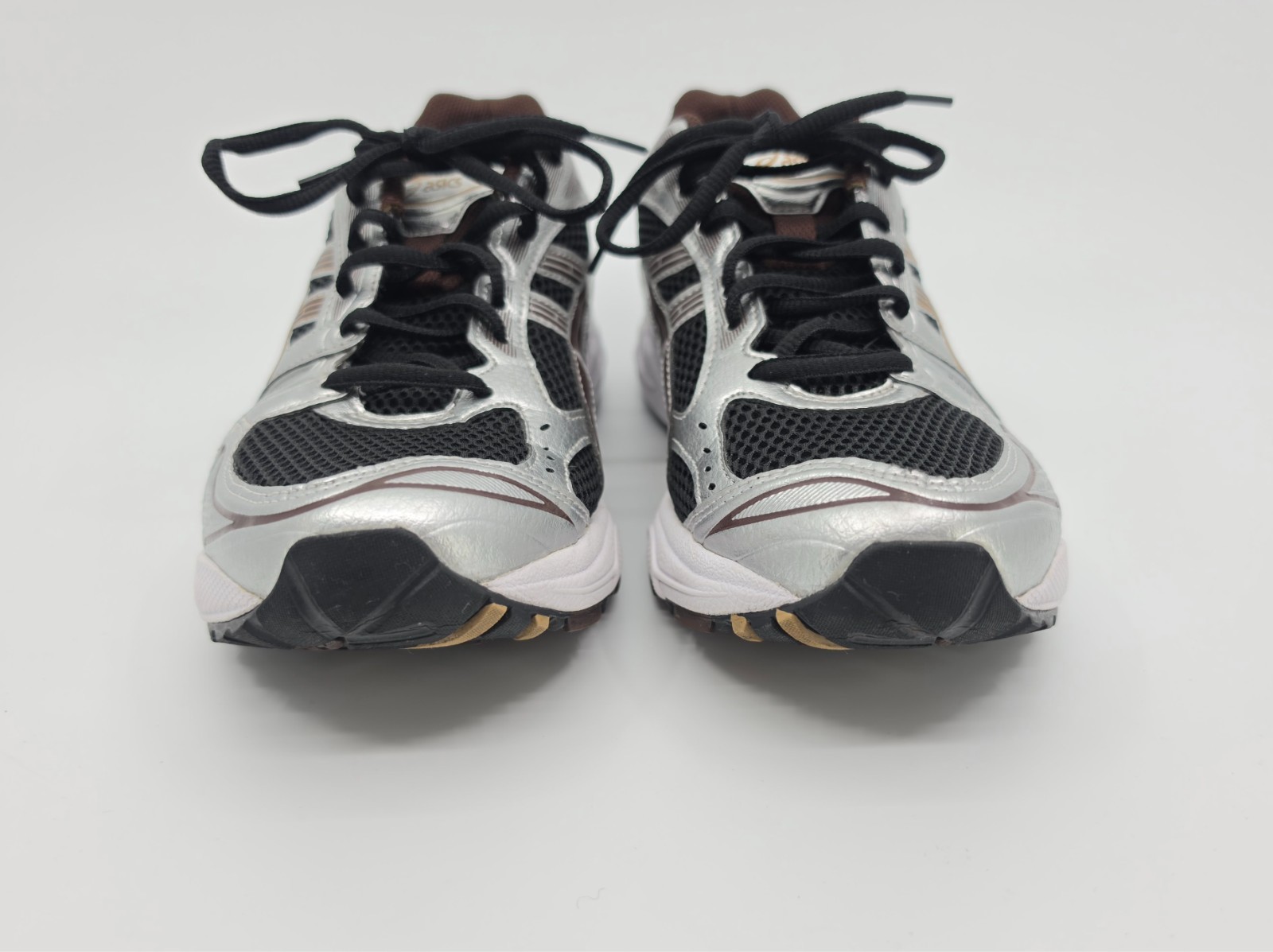 ASICS GEL-Kayano 14 Black Coffee Silver 1201A019 Mens 8.5 Womens 10