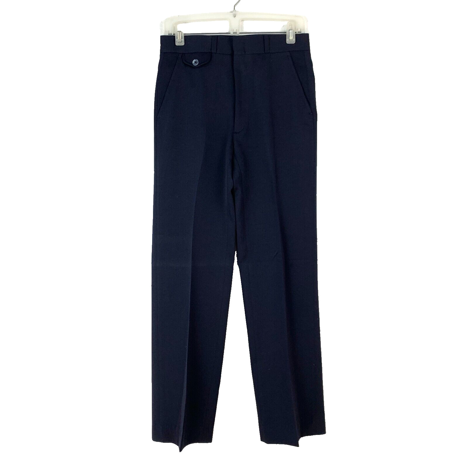 Vintage The Gallery by Haggar Navy Dress Pants Trousers Mens W 29 x L 32