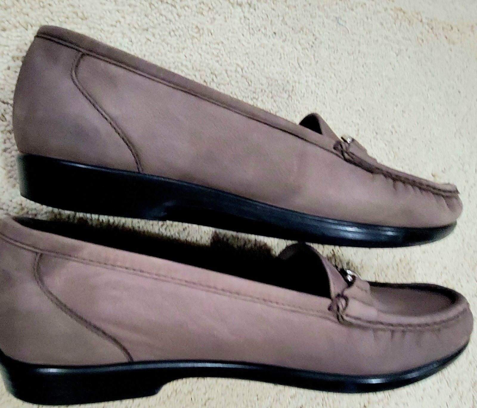 SAS Tripad Slip-on Taupe Suede Driving Moccasins SZ 9.5M