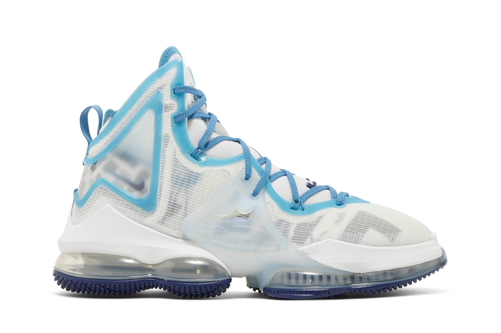 Level SS/New – Nike Lebron 19 EP “White and Dutch Blue” DC9342-100 Unisex