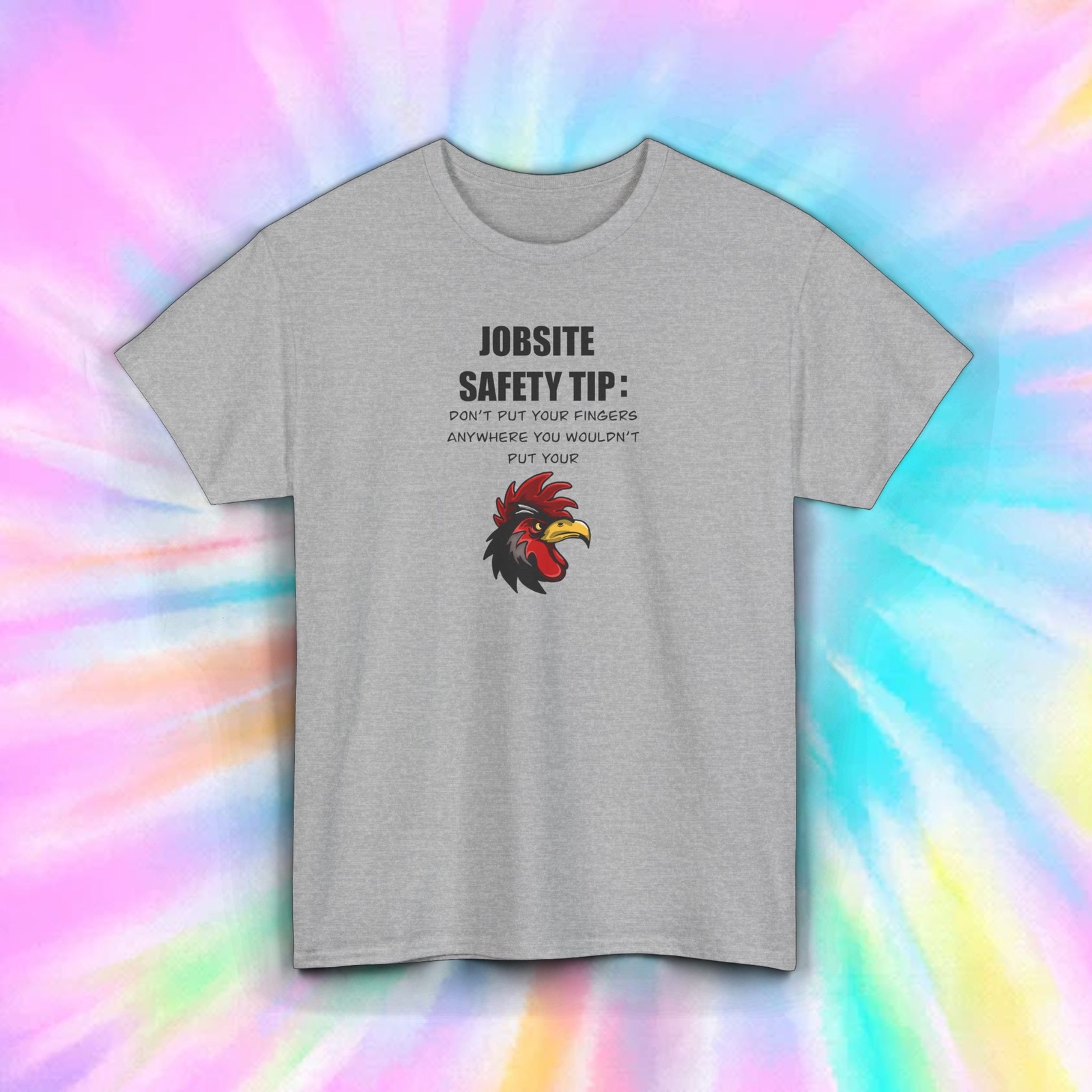 Funny Jobsite Safety T-Shirt Construction Worker Gift Humor S-5XL