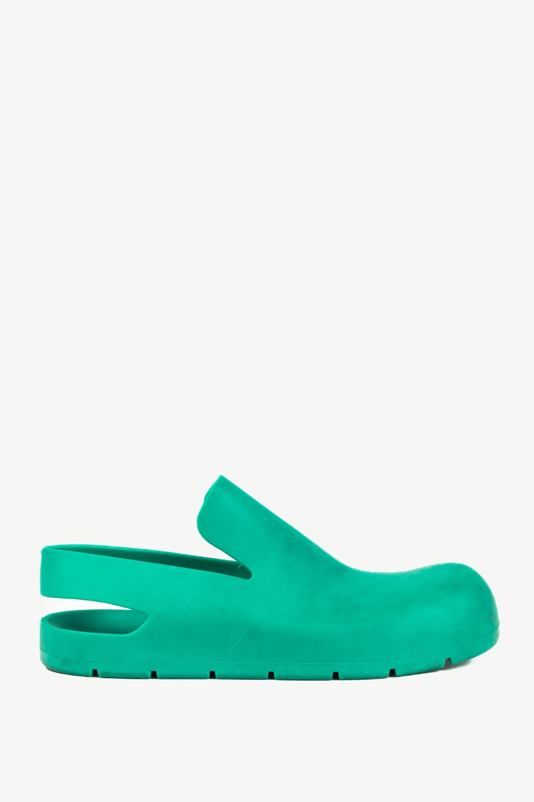 Bottega Veneta Puddle Turquoise Slingback Clog Sandals, Size US 7.5
