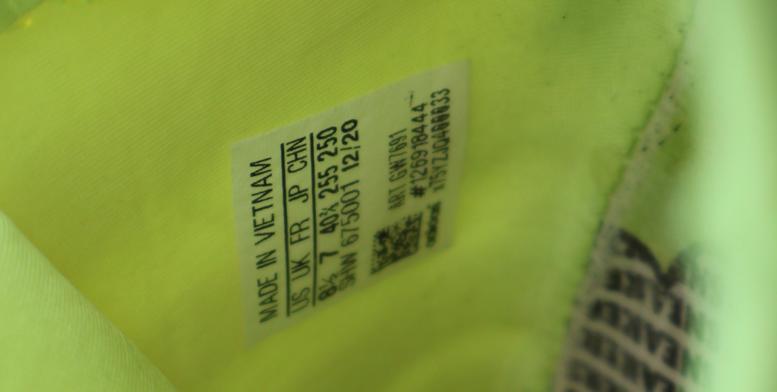 Adidas NMD_R1 Neon Yellow Volt Running Shoes WOMENS Size 8.5 Athletic Sneakers