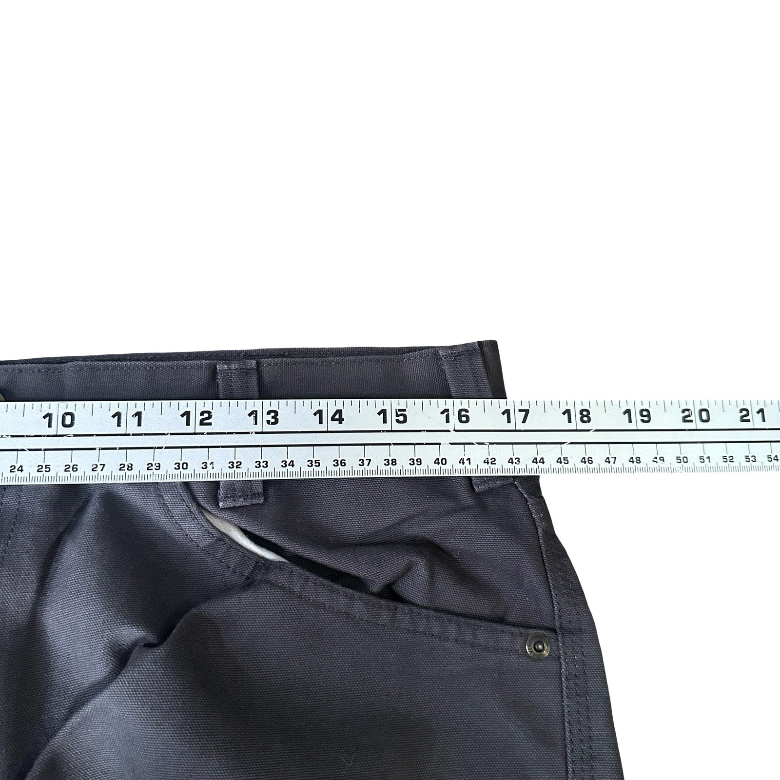 Ben Davis Double Knee Carpenter Pants Charcoal Gray Style 751 Mens 34×30 NWT