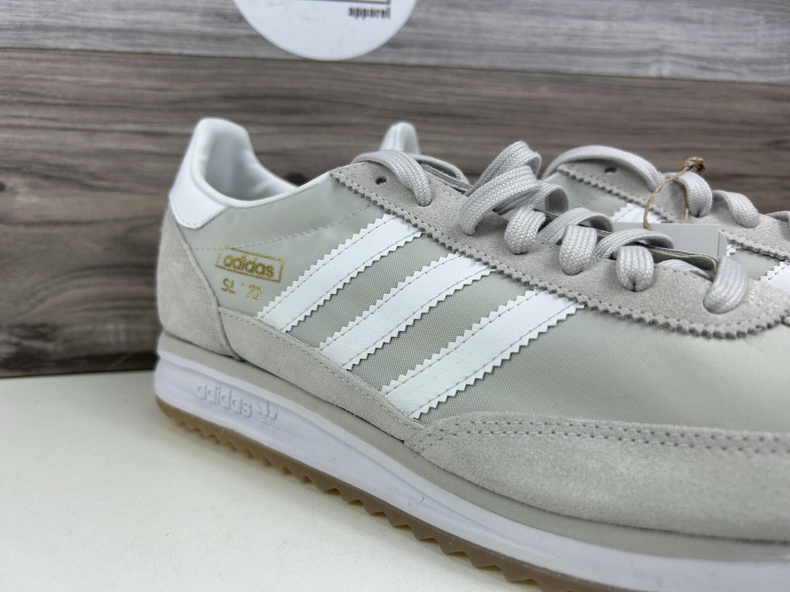 **Adidas SL 72 RS Cool Grey White Casual (JI1281) Authentic Men’s NEW