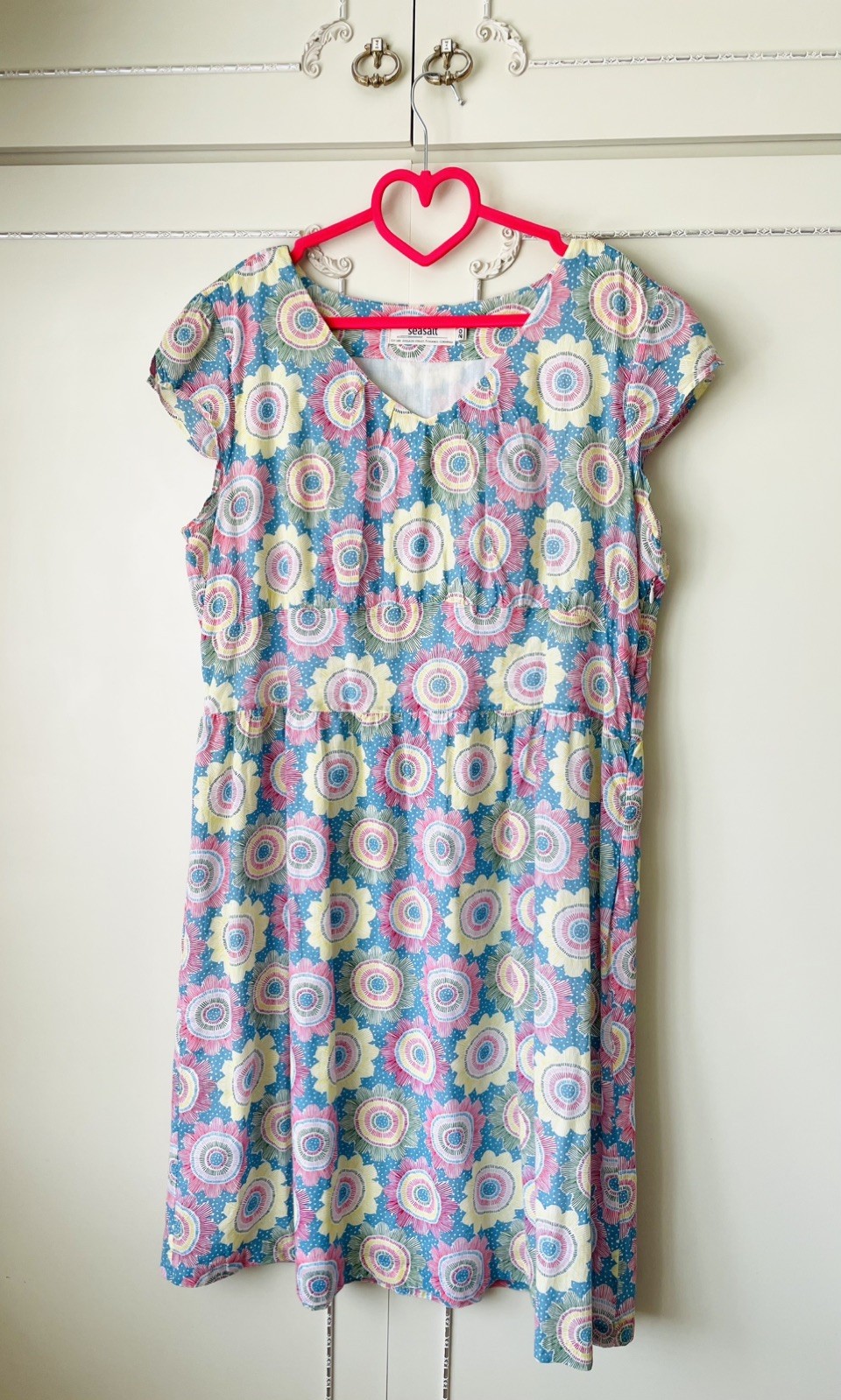 💝 Seasalt ” CARNAUBA ” Floral Print Dress Size 20