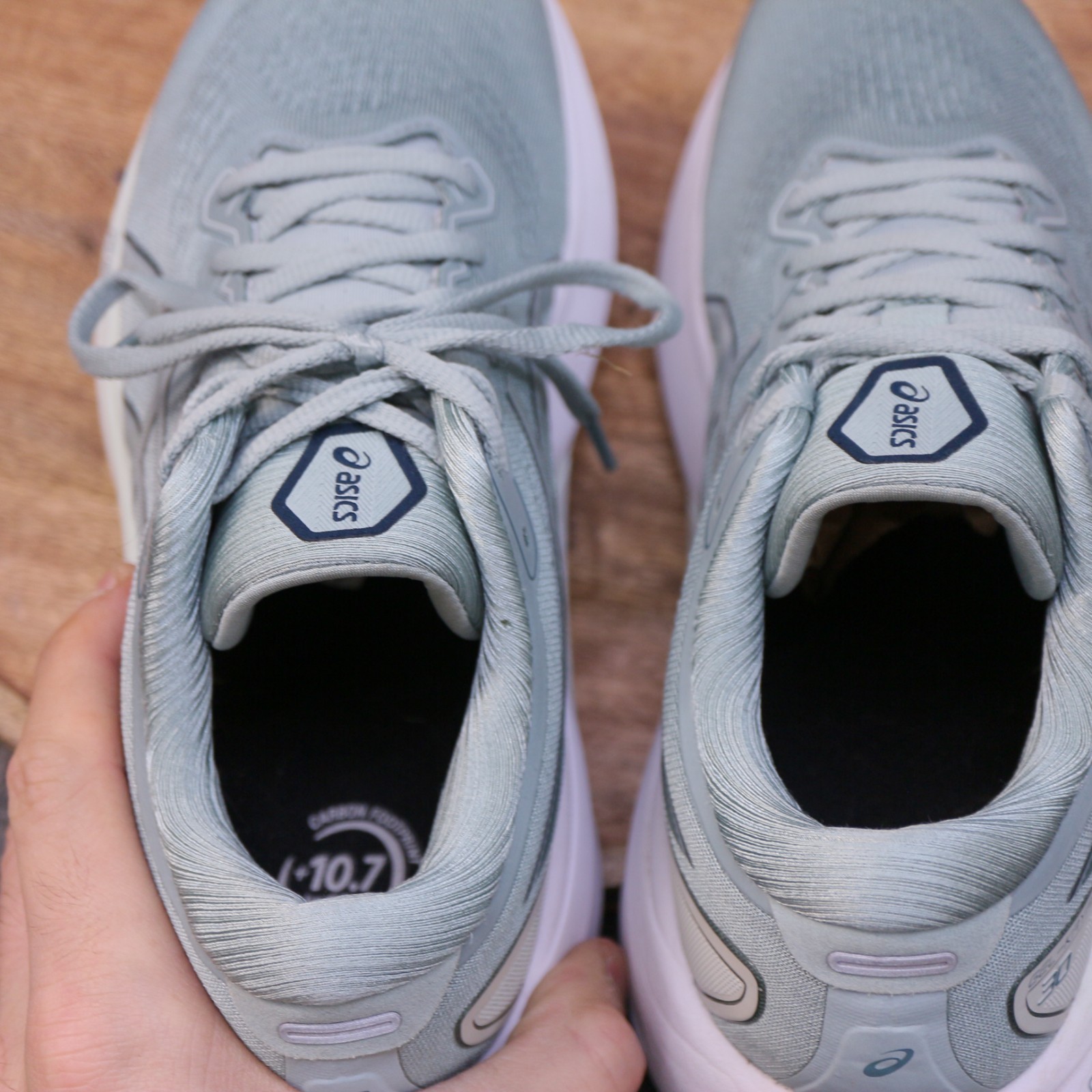 ASICS Gel Kayano 30 Womens Size 8.5 US Mint Tint Pale Running Shoes 1012B357