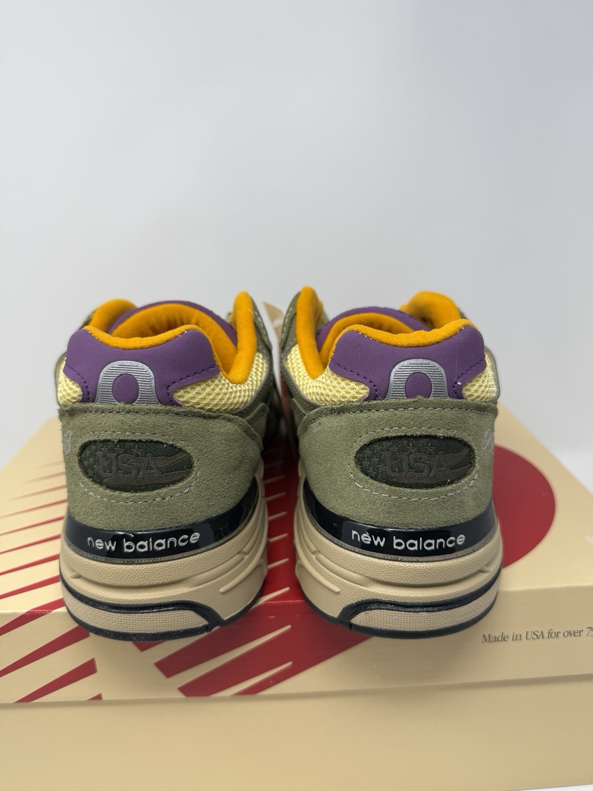 New Balance Teddy Santis x 993 Made in USA Olive Leaf Maize U993OL Men’s Sizes