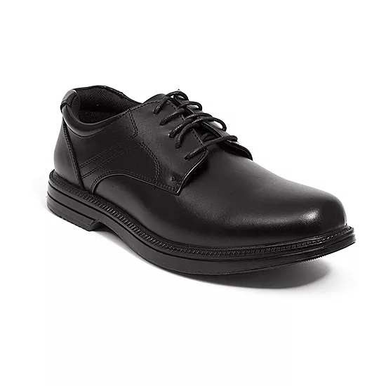 Deer Stags Ds Nu Times Men Size 10.5 Round Closed Toe Shoes Work Slip Resistant