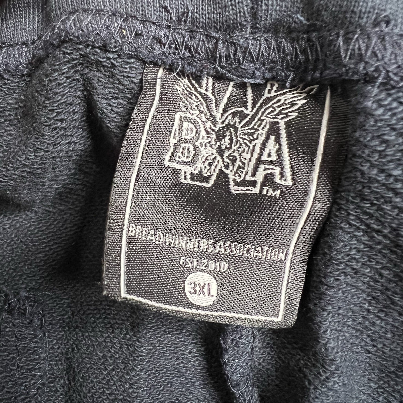 Kevin Gates Bread Winners Association Men’s Cotton Terry Jogger Pants Size 3XL
