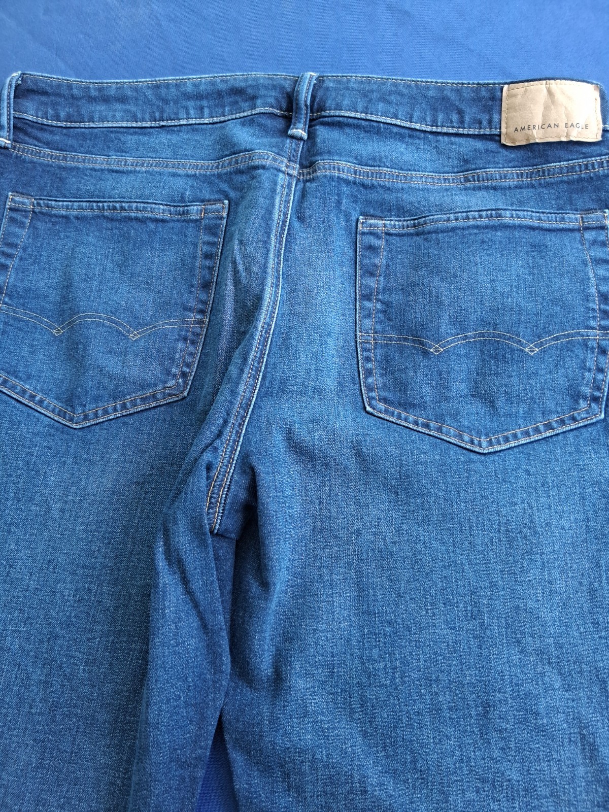 American Eagle Airflex+ Jeans Men’s 36×34 Blue Stonewash