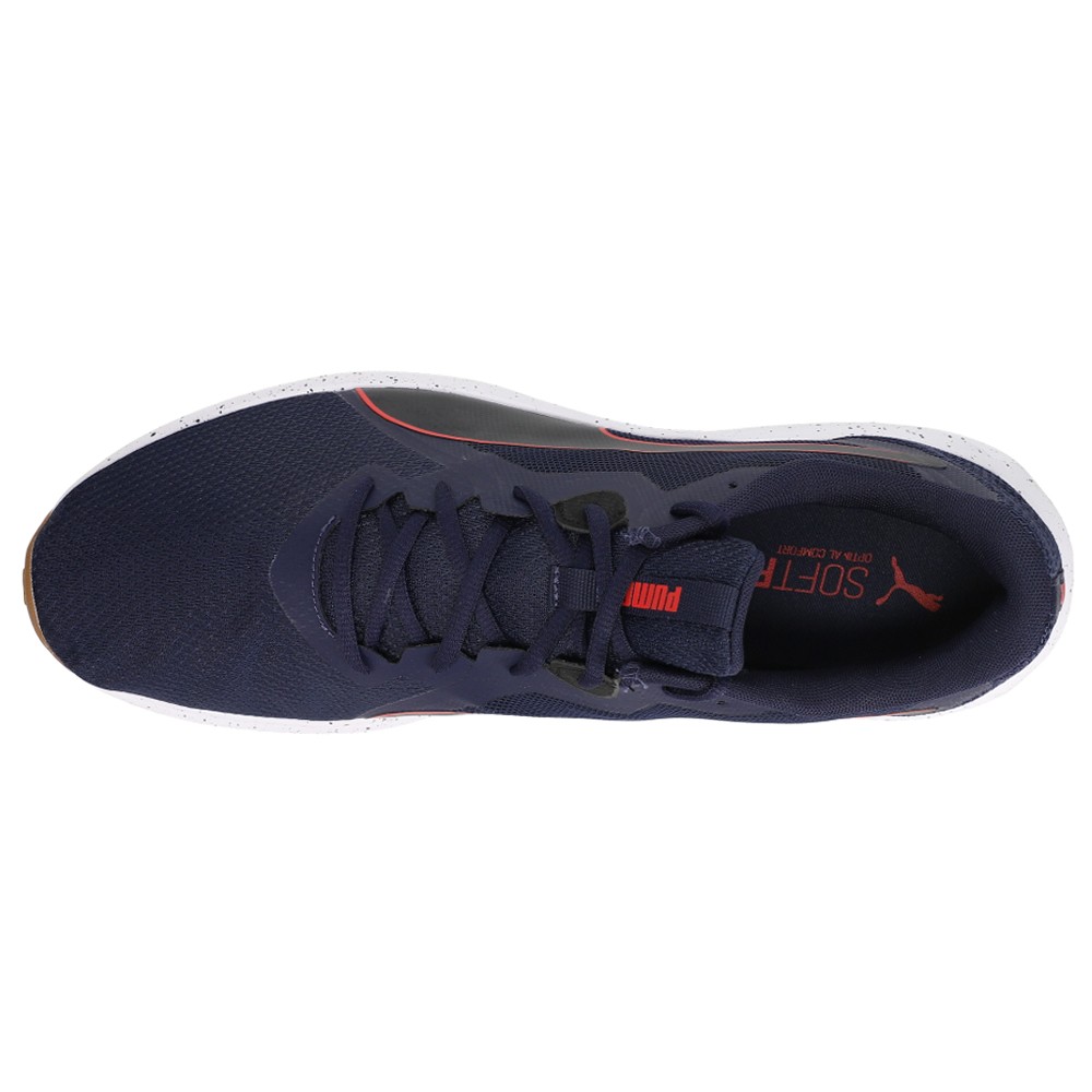 PUMA Twitch Runner Speckle Running Mens Blue Sneakers Athletic Shoes 377196-01