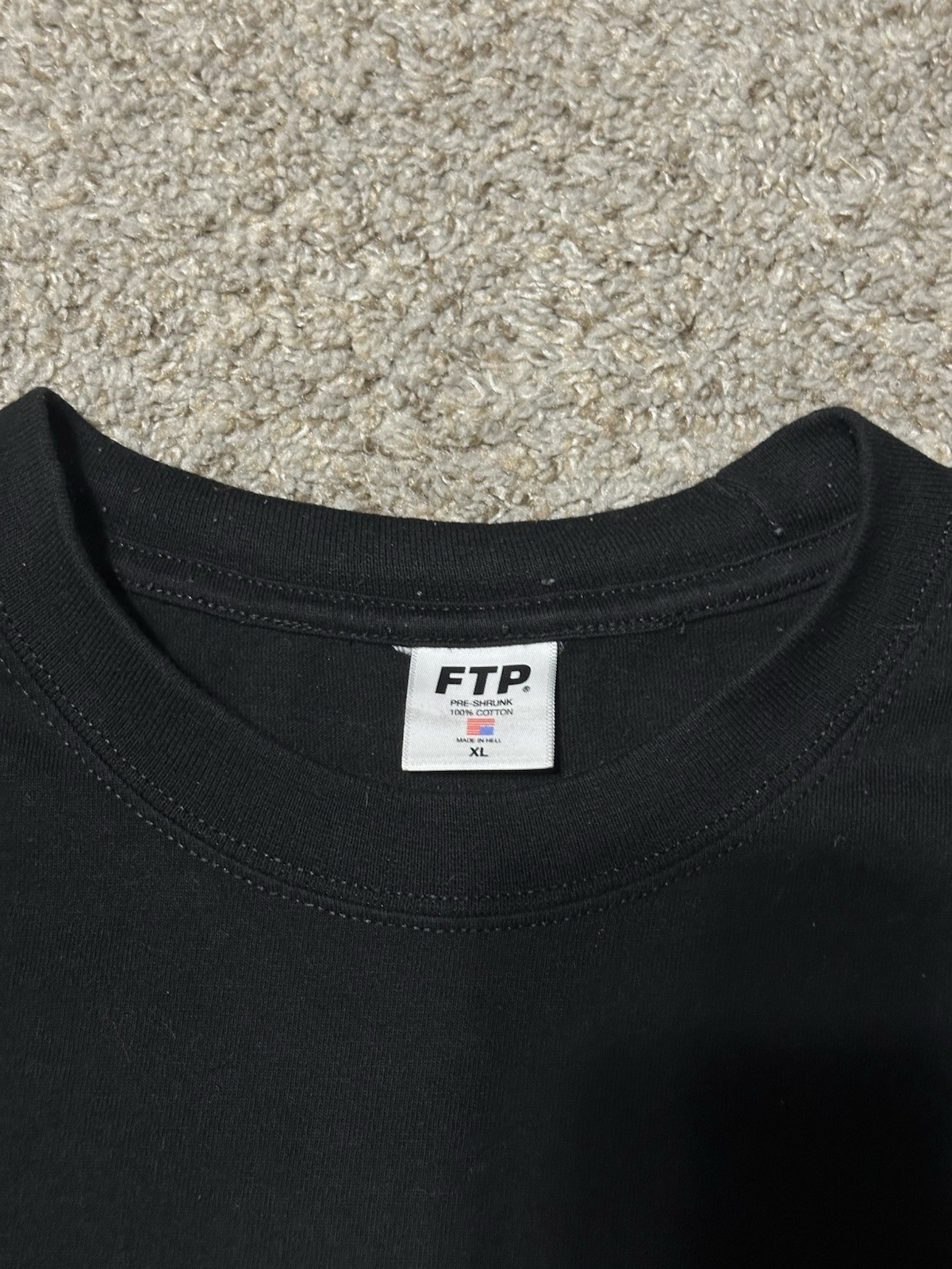 FTP Polo Bear Shirt XL, “Shoot First, Ask Later” FUCKTHEPOPULATION Pre-Owned