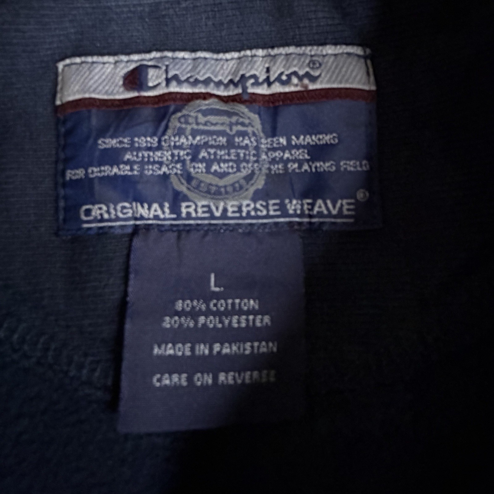 Vintage Champion Reverse Weave Michigan Wolverines Sweatshirt Size Large