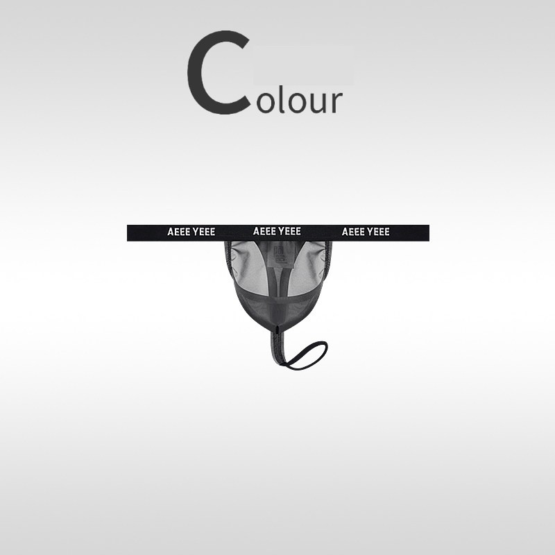 Men Sexy Ice Silk Ultra-thin Transparent Underwear Low Waist Thong Pouch Briefs