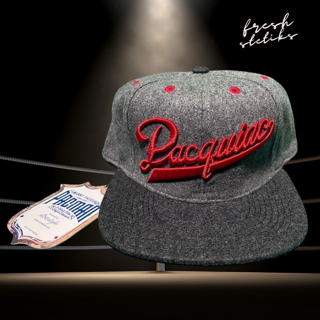Manny Pacquiao Hat Mindstyle Brand Boxing Philippines Filipino Snapback Cap