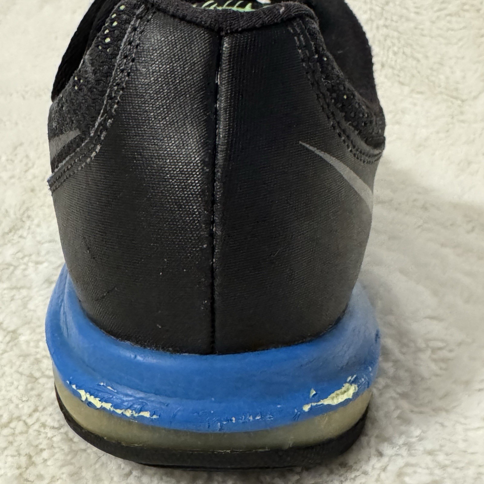 NIKE Air Max Dynasty Premium Sneakers Men’s 11.5 Black Blue Green 829711-007