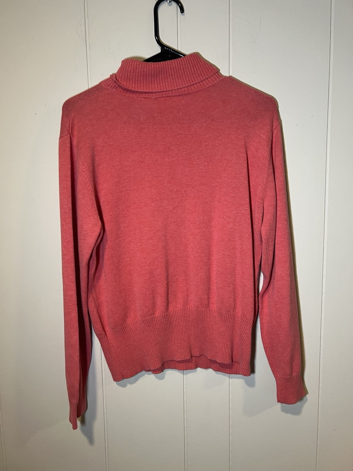 Duck Head Pink Sweater VTG size Large 100% Cotton Womens