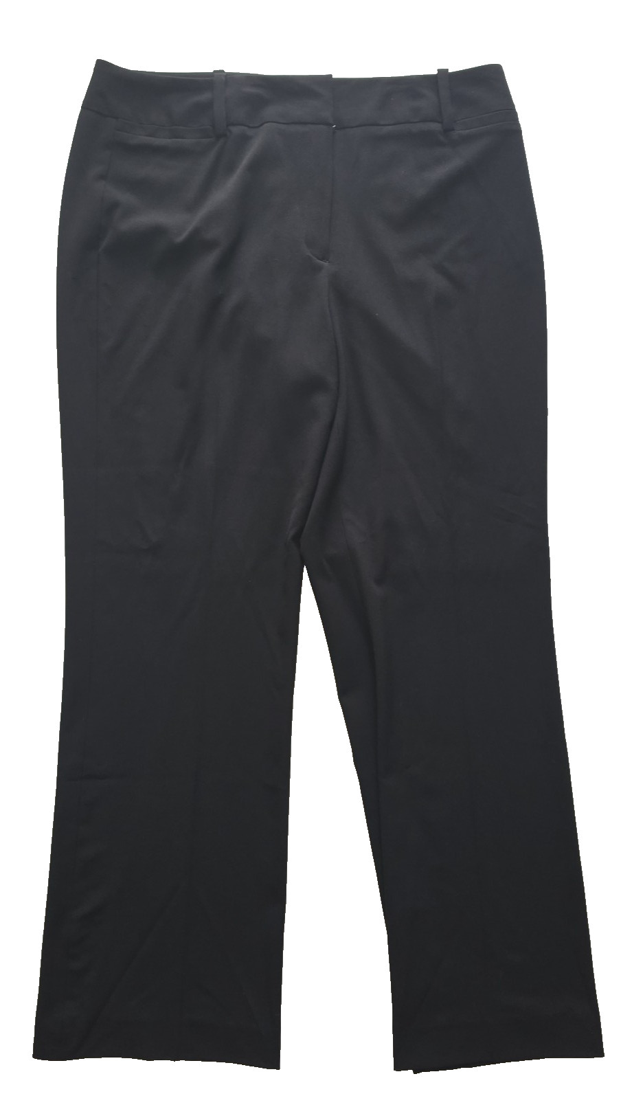 Emaline Dress Pants Womens Size 16 Slacks Signature Fit Black Wide Leg