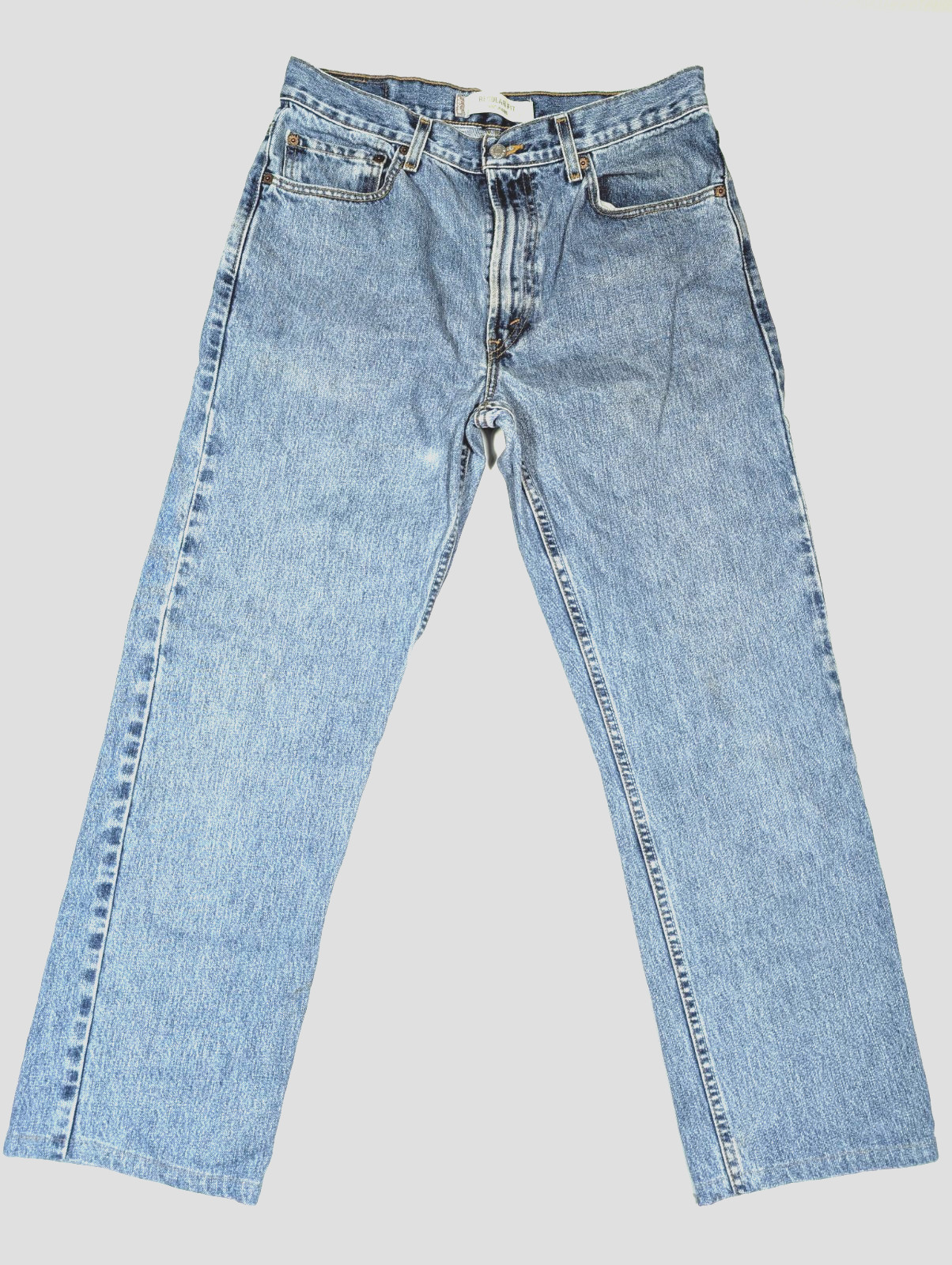 Vintage Levi’s 505 Regular Fit Jeans 32×28 Made In Mexico 2004 Denim 16 Waist