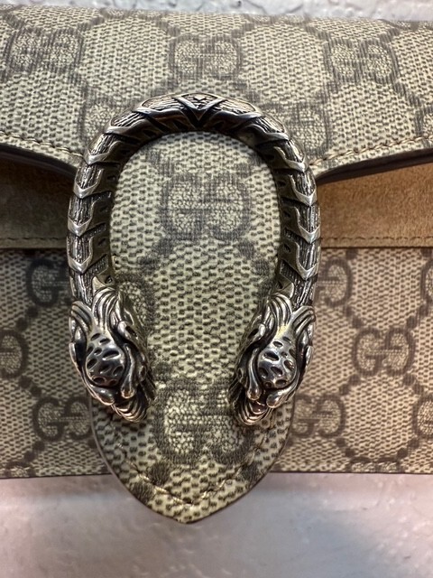 Gucci GG Supreme Monogram Super Mini Dionysus Bag