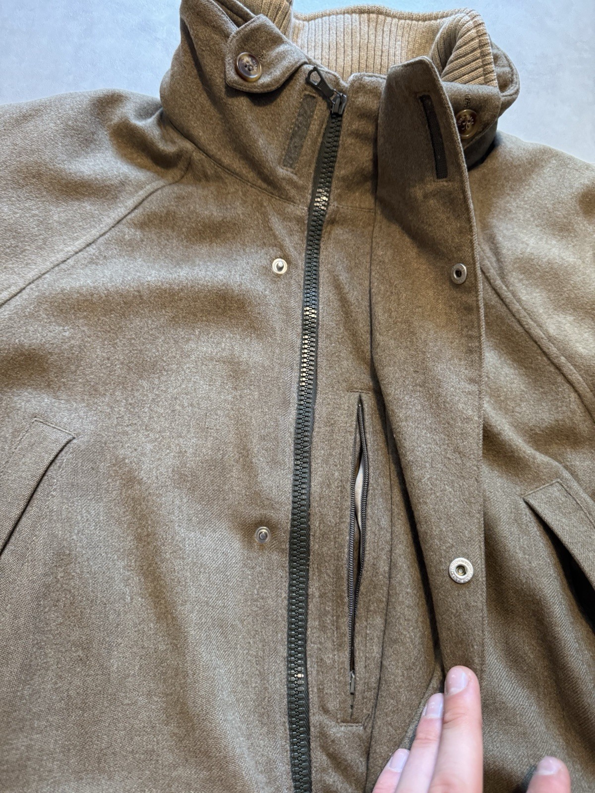 Loro Piana Icer Cashmere Storm System Jacket