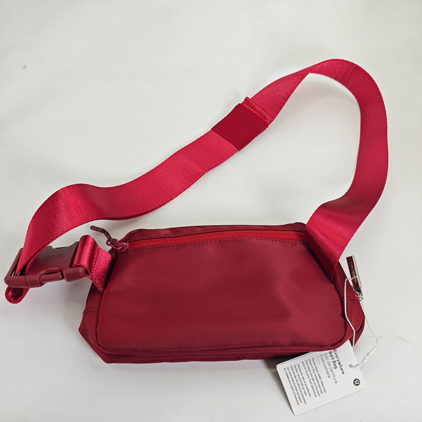 Lululemon Athletica Everywhere Belt Bag Red Crossbody Fanny Pack Adjustable Stra