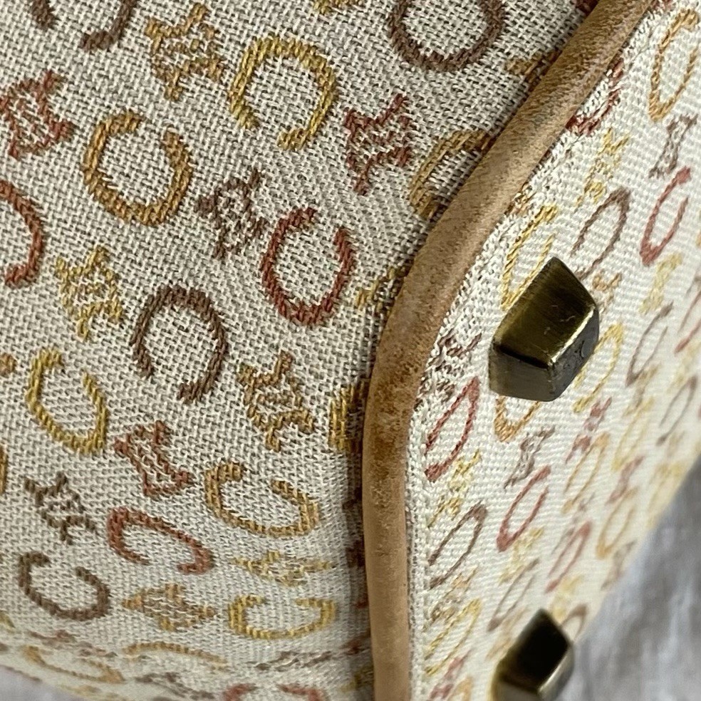 CELINE celine Handbag Accessory Pouch C Macadam Triomphe Canvas Vintage
