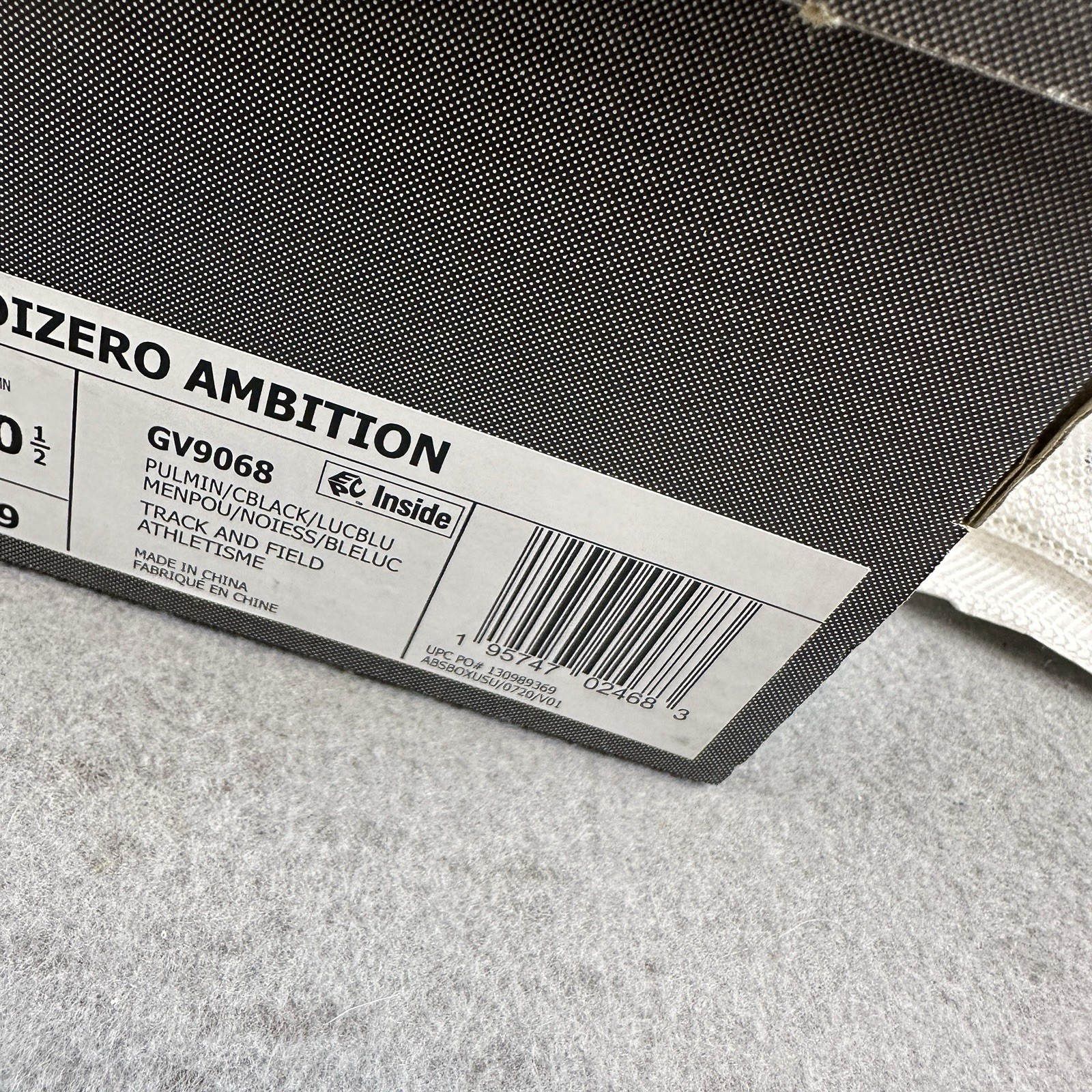 Adidas Adizero Ambition Distance Spikes Cleats Mens 8.5 Women 9.5 GV9068 New Box