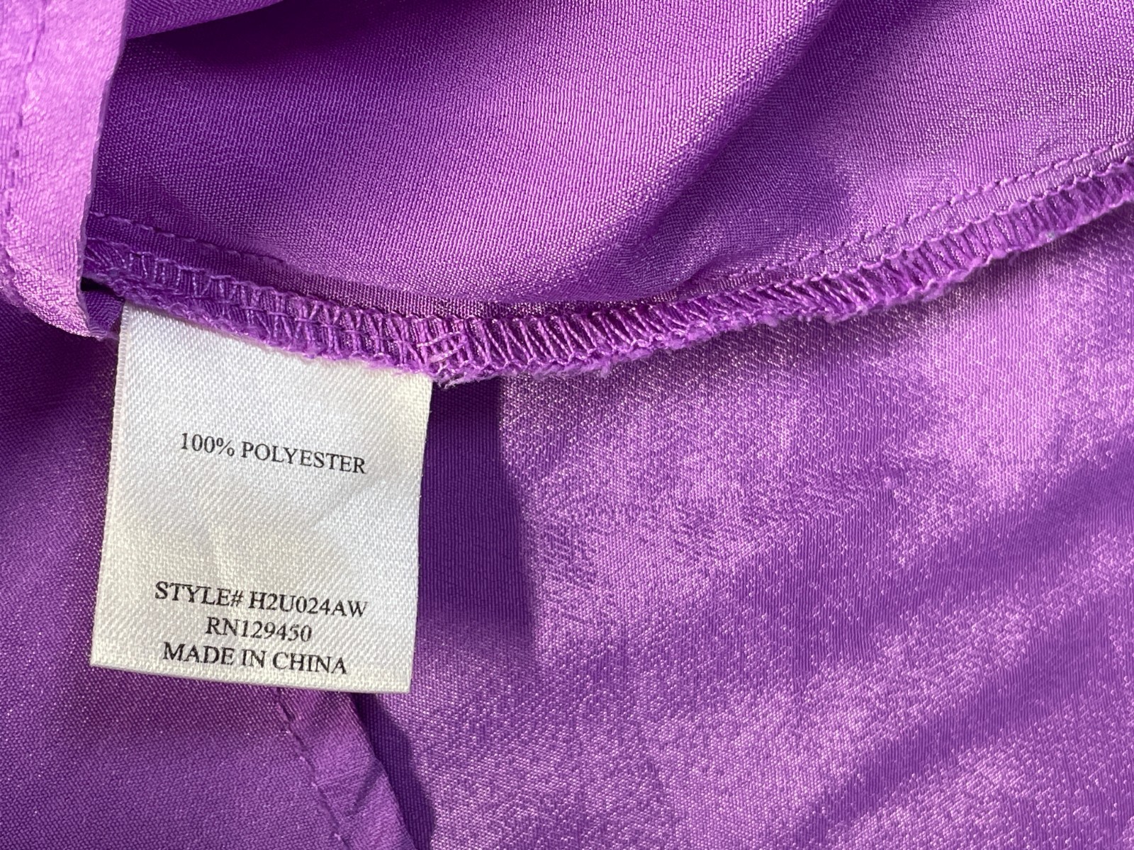Brina & Em Blouse Top Womens 3X Purple Pintuck Pleats Sleeveless Button Front