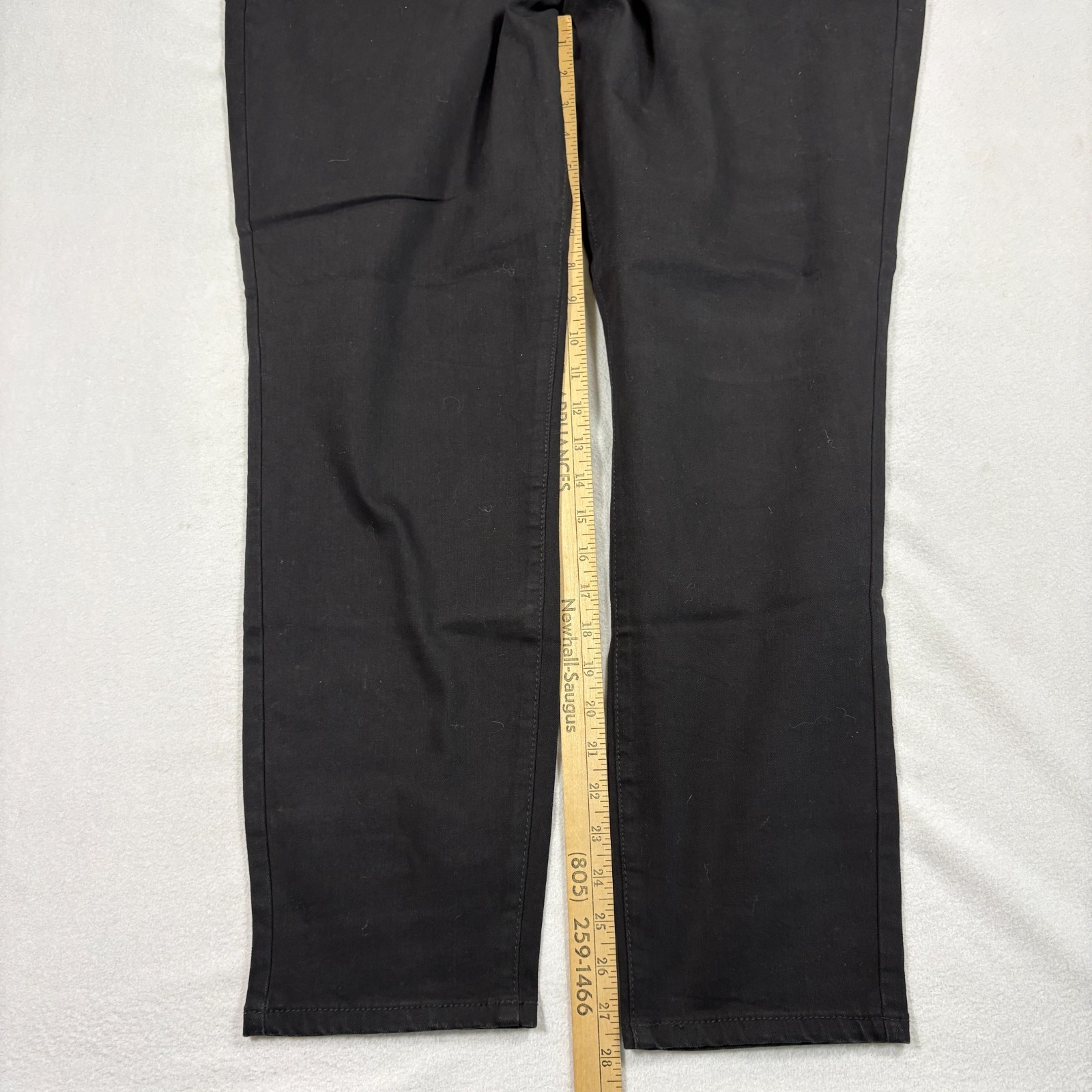 Time And Tru Womens Jeans 20 Black High Rise Skinny Stretch Denim NWT
